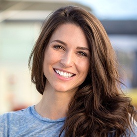 Young woman with beautiful smile