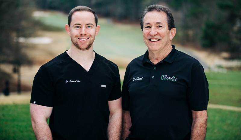 Acworth dentist Dr. Andrew Vita and Dr. John Hamel